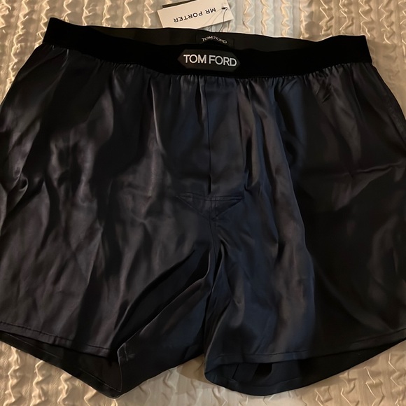 Tom Ford Other - Satin Blue Tom Ford Boxer Shorts